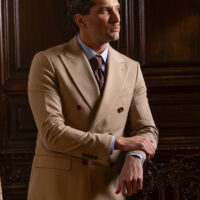 ست کت و شلوار کرم 4923 ست کت و شلوار کرم 4923