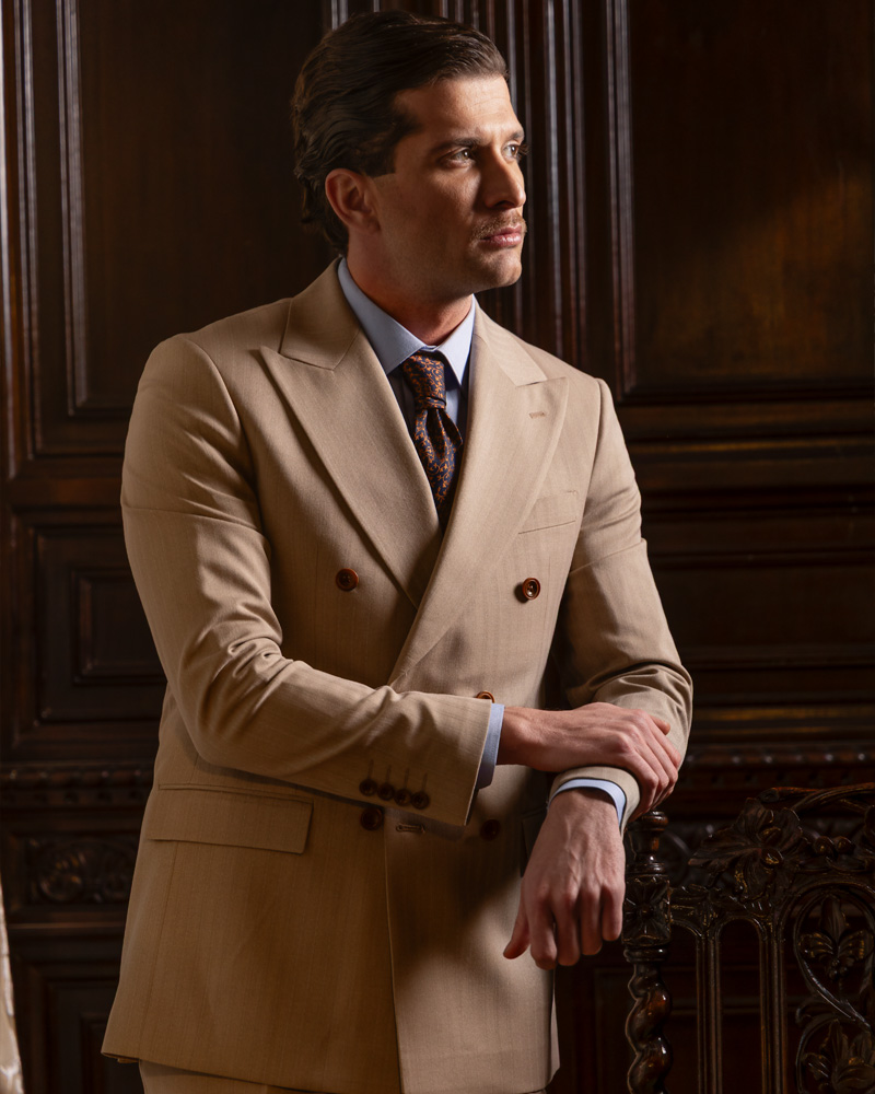 ست کت و شلوار کرم 4923 ست کت و شلوار کرم 4923