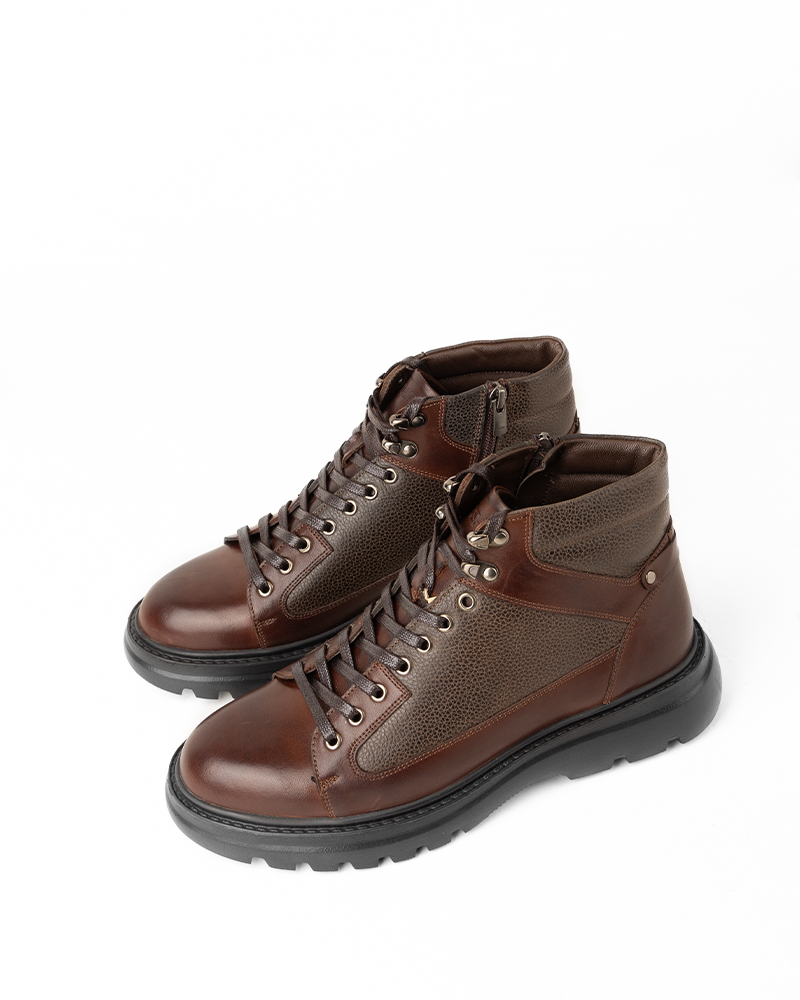 نیم بوت مردانه نیم بوت مردانه قهوه ایی