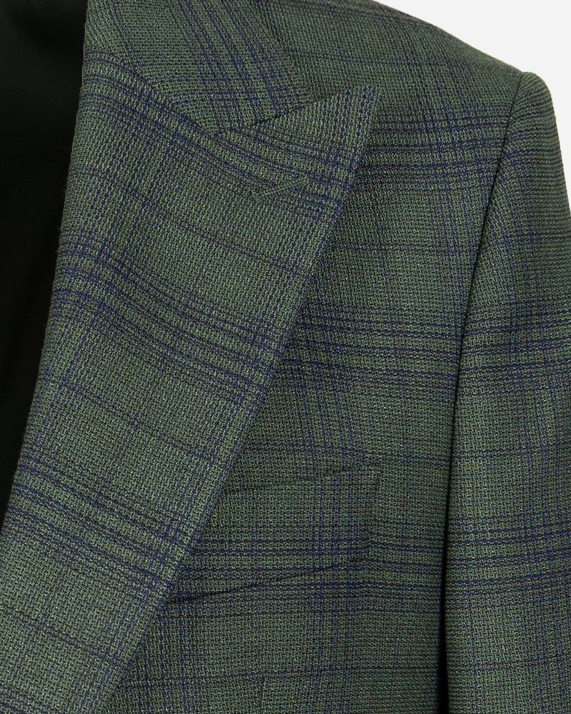 کت دو کمه چهارخانه سبز کت دو کمه چهارخانه سبز