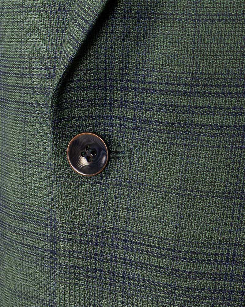 کت دو کمه چهارخانه سبز کت دو کمه چهارخانه سبز